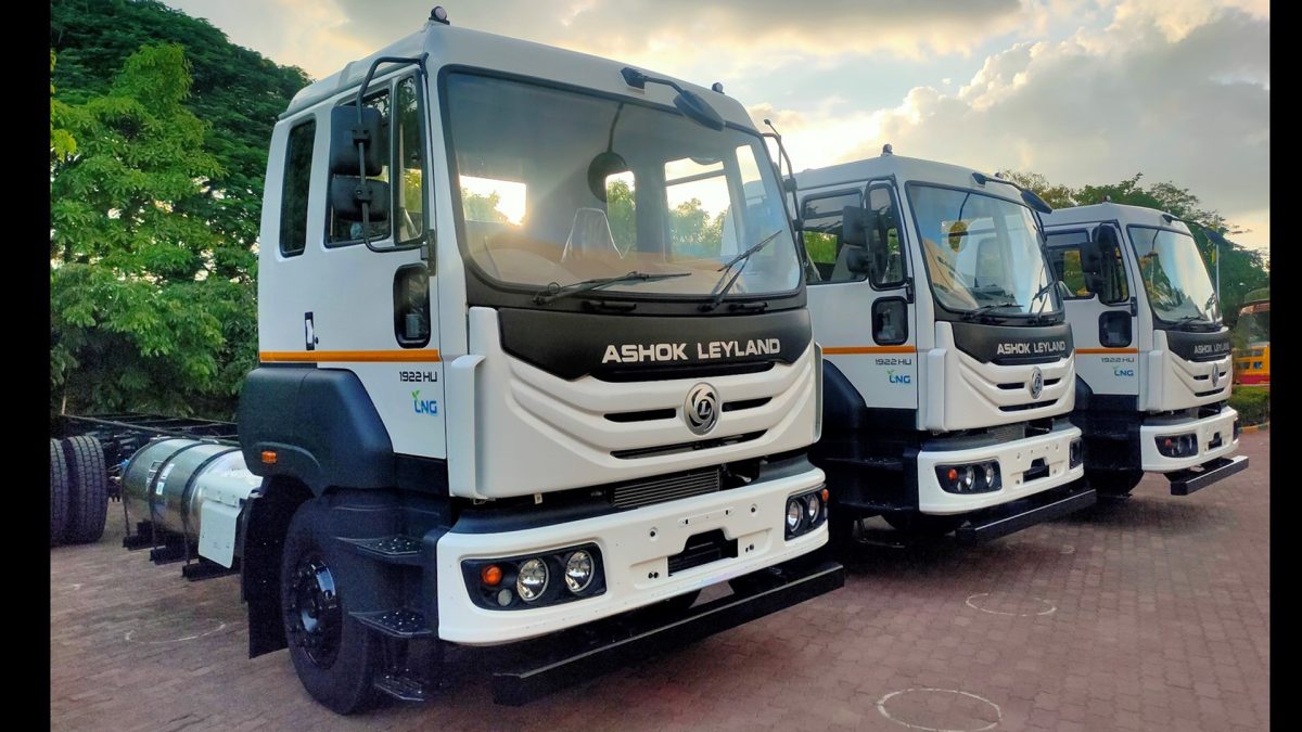 Ashok Leyland Breaks New Ground With India S First BSVI LNG Powered