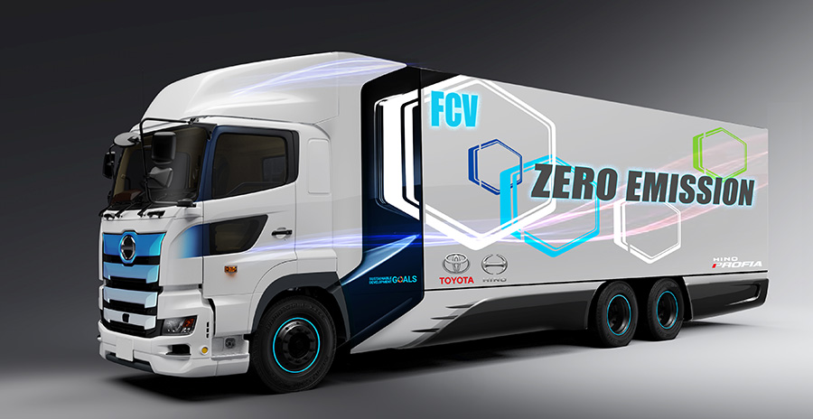 Toyota, Hino to develop heavy-duty fuel cell truck