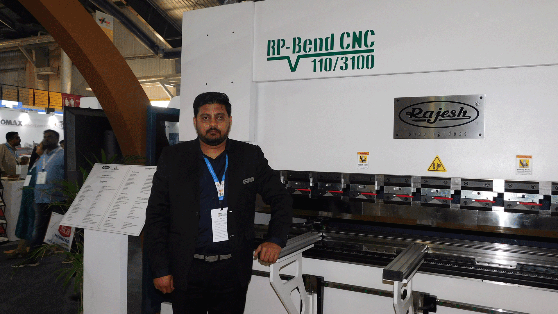 Rajesh Machines India displays eco-friendly machine at IMTEX Forming 2020