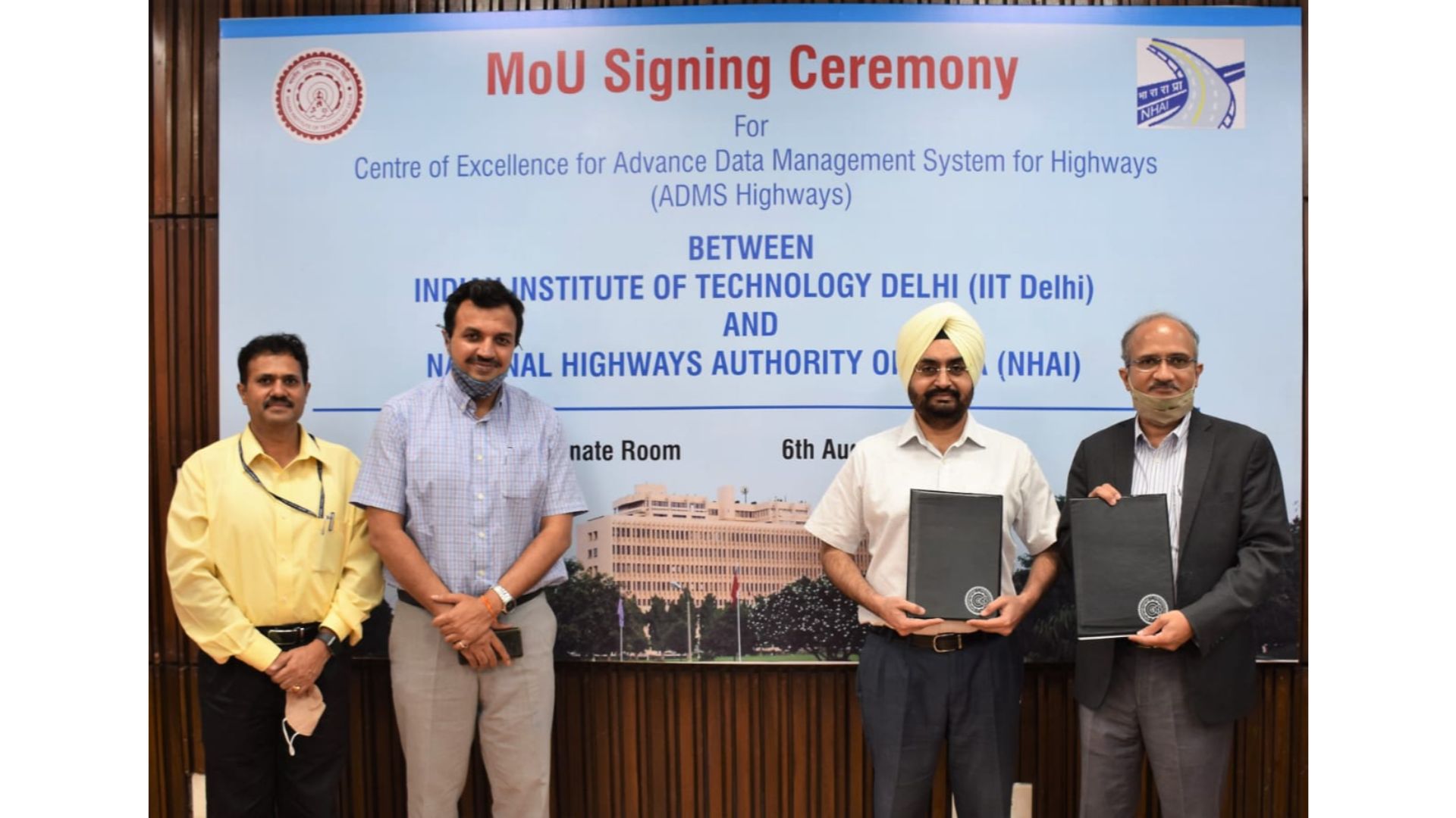 NHAI partners with IIT Delhi to set up a CoE for Use of Artificial Intelligence