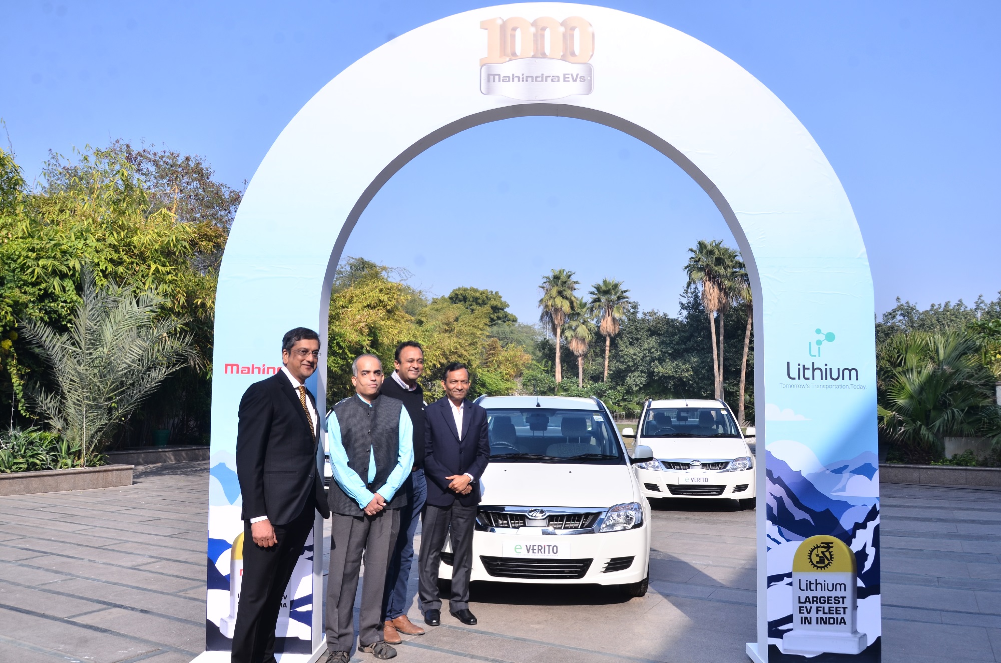 1,000 Mahindra Electric Vehicles power Lithium Urban Technologies fleet