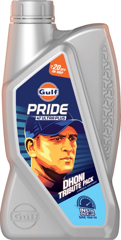 Gulf Oil India introduces limited edition M.S. Dhoni Tribute Pack