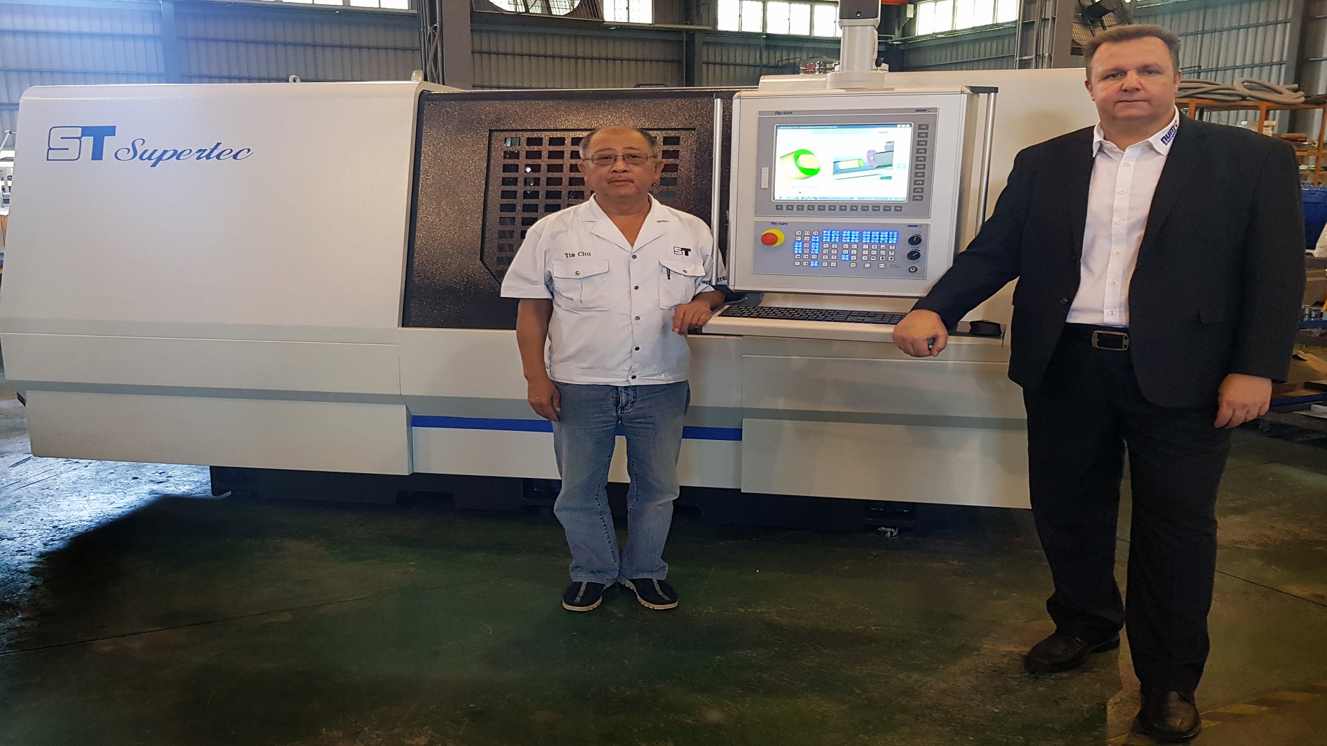 Supertec chooses NUM technology for its latest CNC cylindrical grinding machines