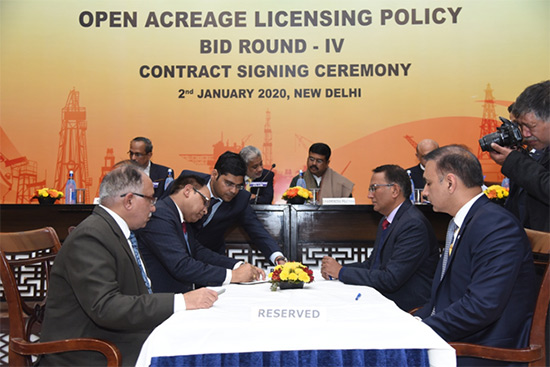 ONGC bags 7 Blocks in Bid Round IV of OALP