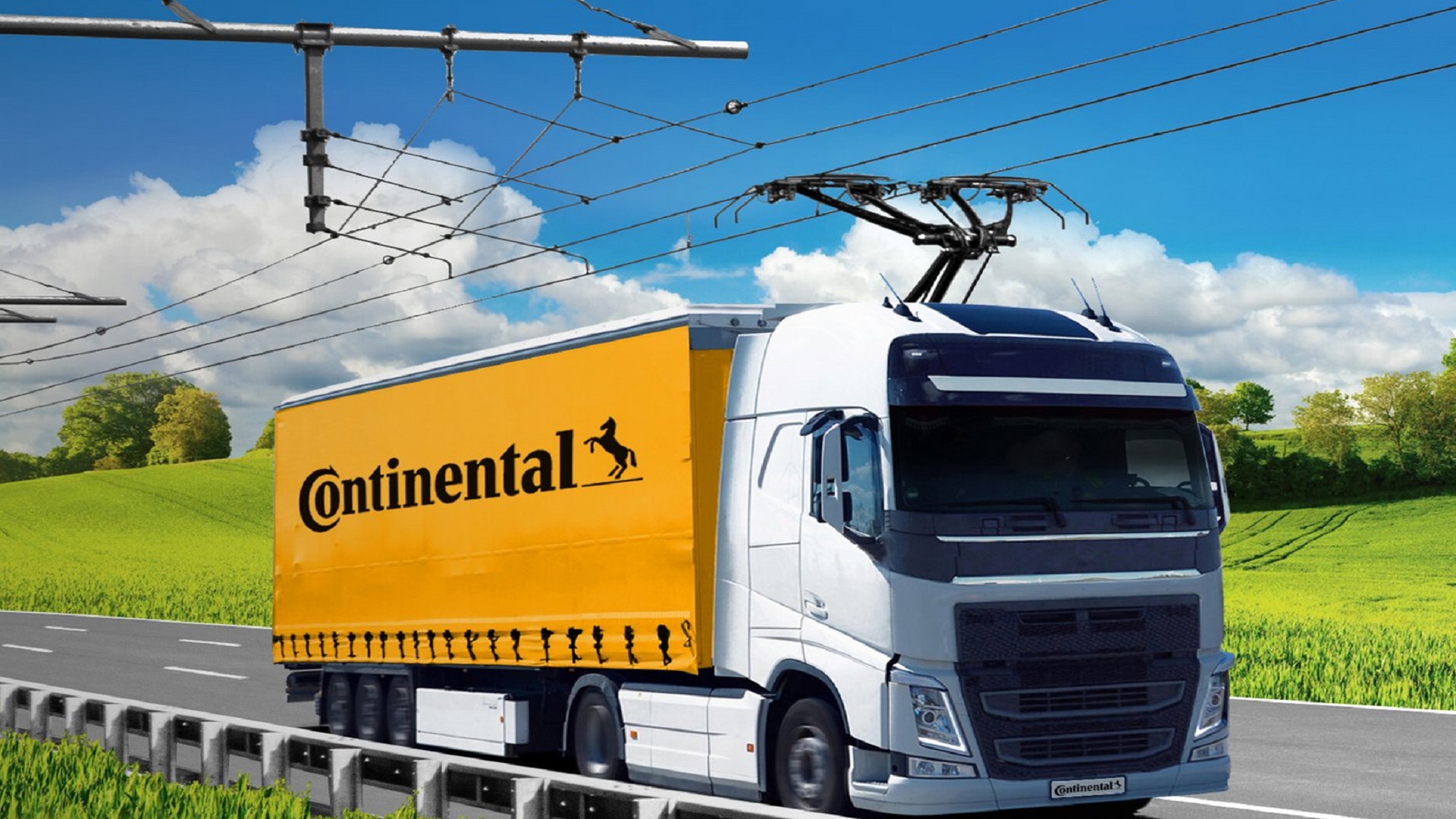 Continental and Siemens Mobility to supply trucks across Europe with overhead electricity