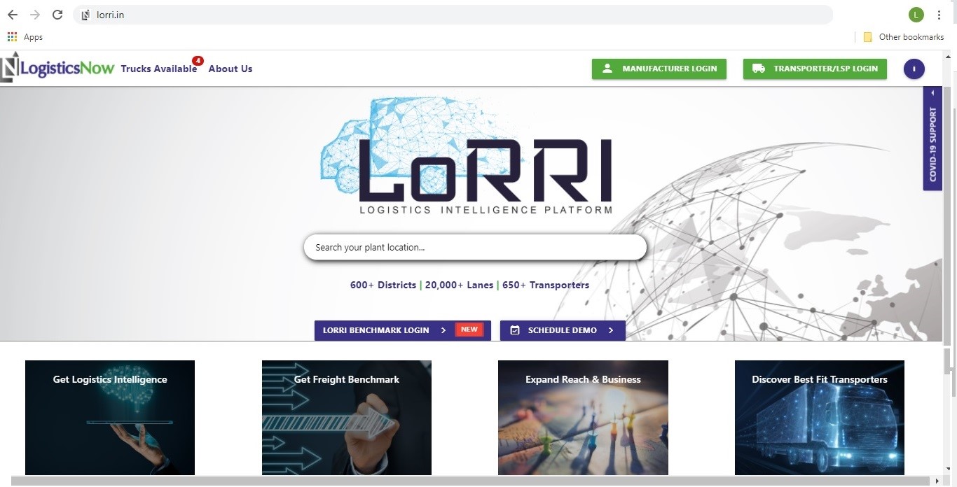 LogisticsNow launches ‘LoRRI Benchmark’ - India’s first freight benchmark for contracted freight