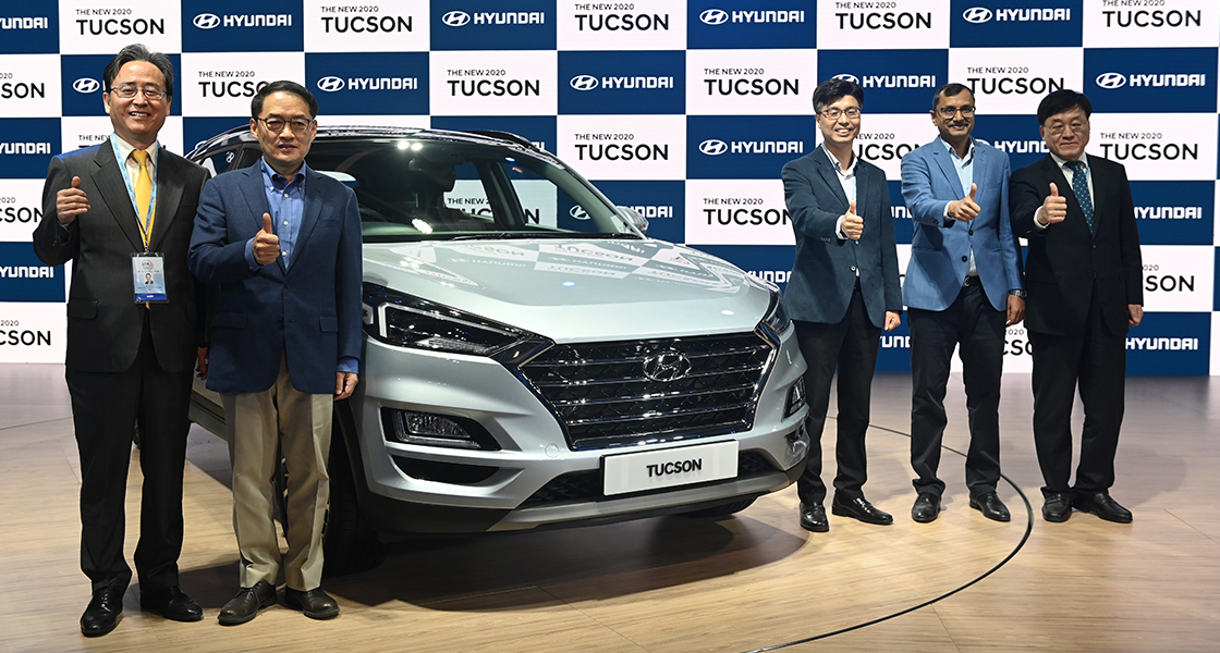 Hyundai Motor unveils The New 2020 TUCSON at Auto Expo