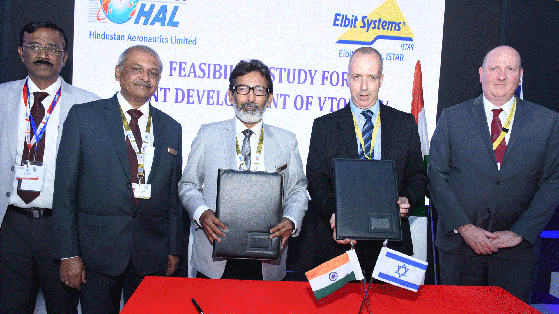 MoU between HAL and Elbit Systems ISTAR Division, Israel Signed