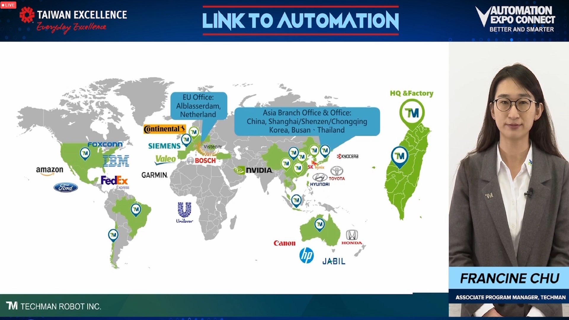 Taiwan Excellence introduces advanced automation solutions at Automation Expo Connect