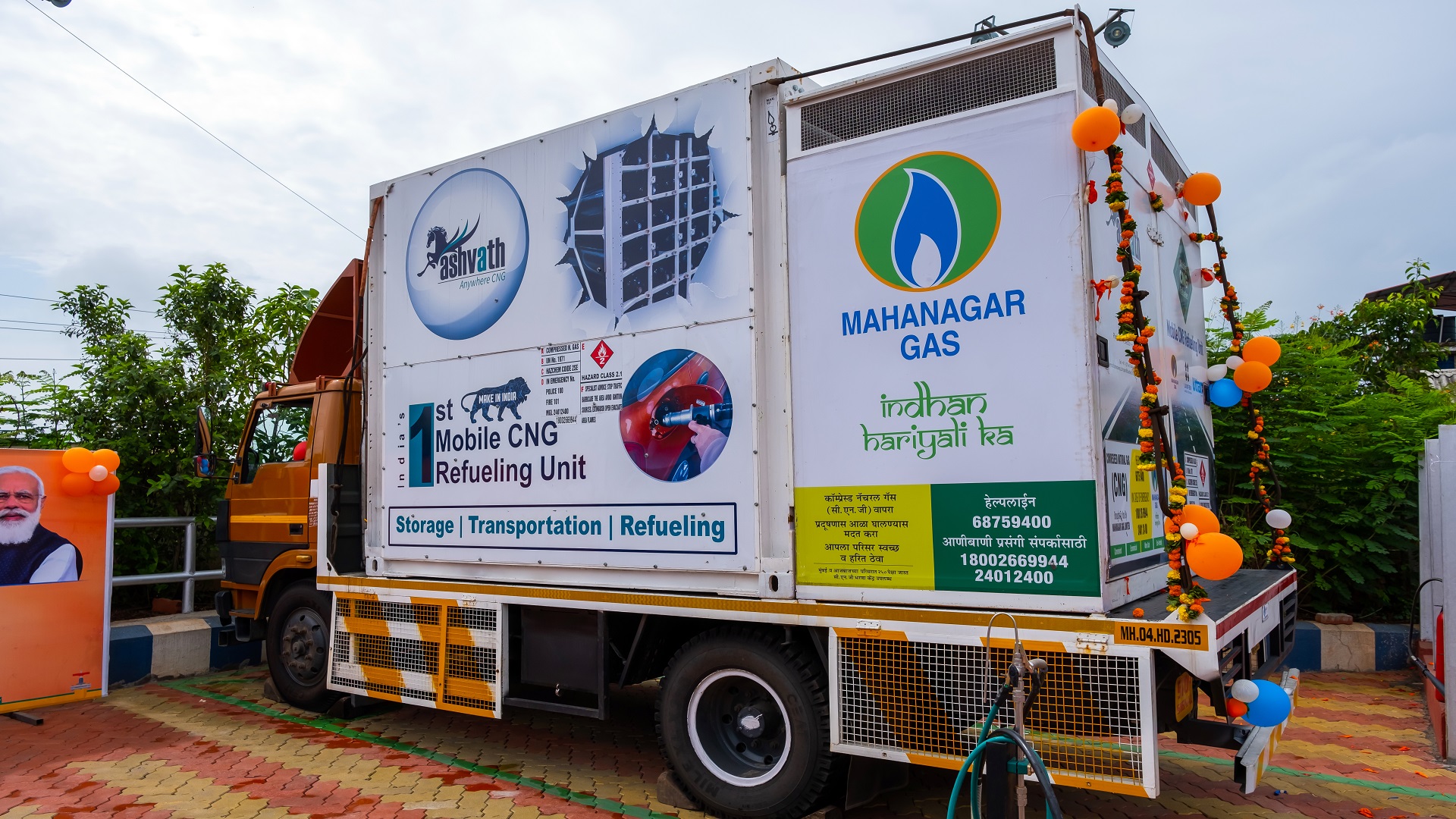 Uttam Group launches Ashvath – a mobile CNG refuelling unit