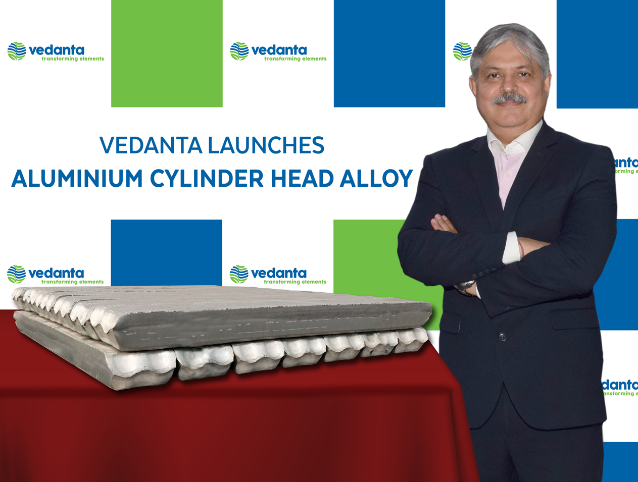 Vedanta launches Aluminium Cylinder Head Alloy at ACMA 2021