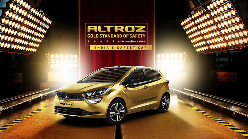 5-stars to Tata Altroz in adult safety rating from Global NCAP