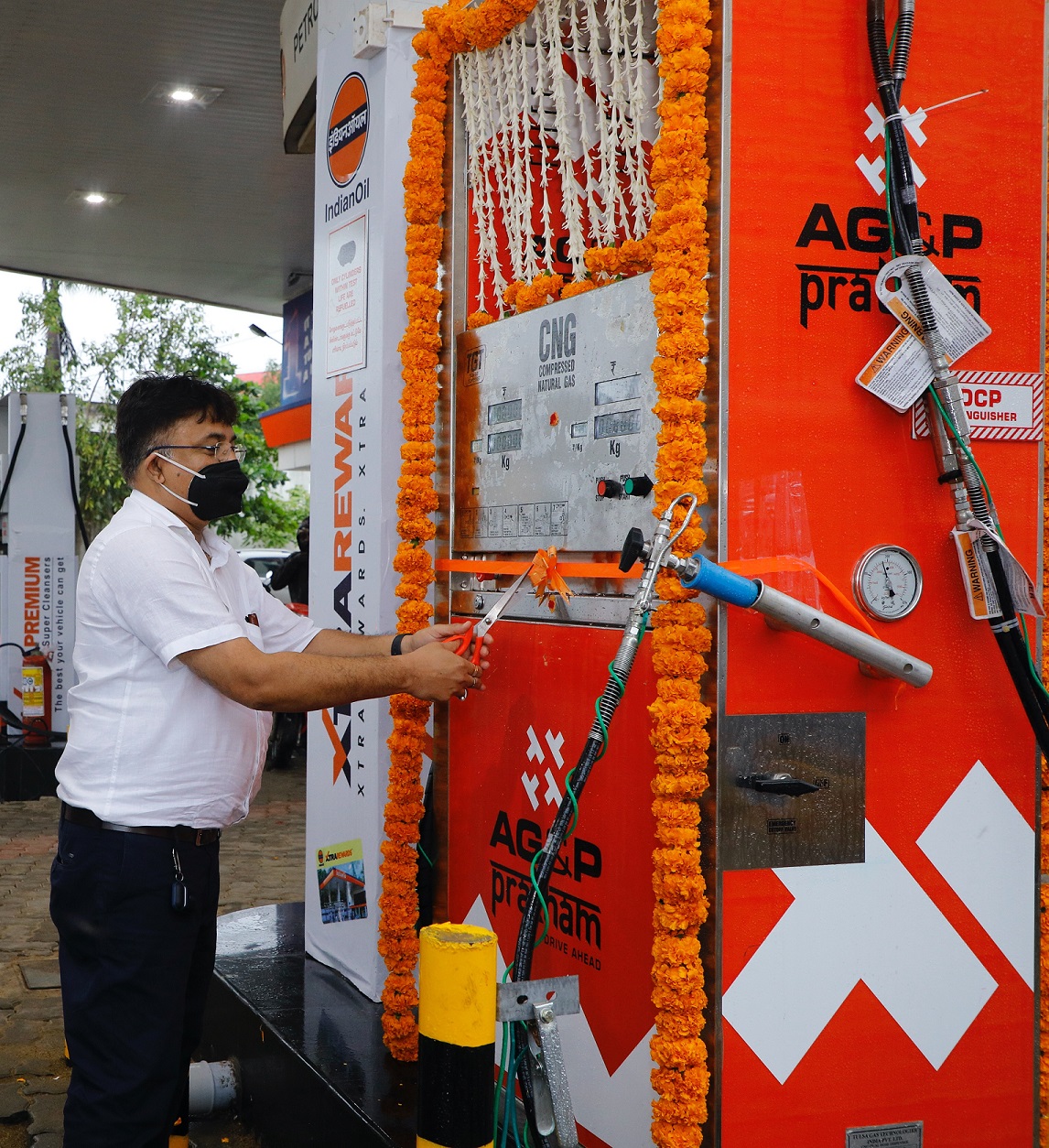 AG&P Pratham opens the first two CNG stations in Ramanathapuram, Tamil Nadu