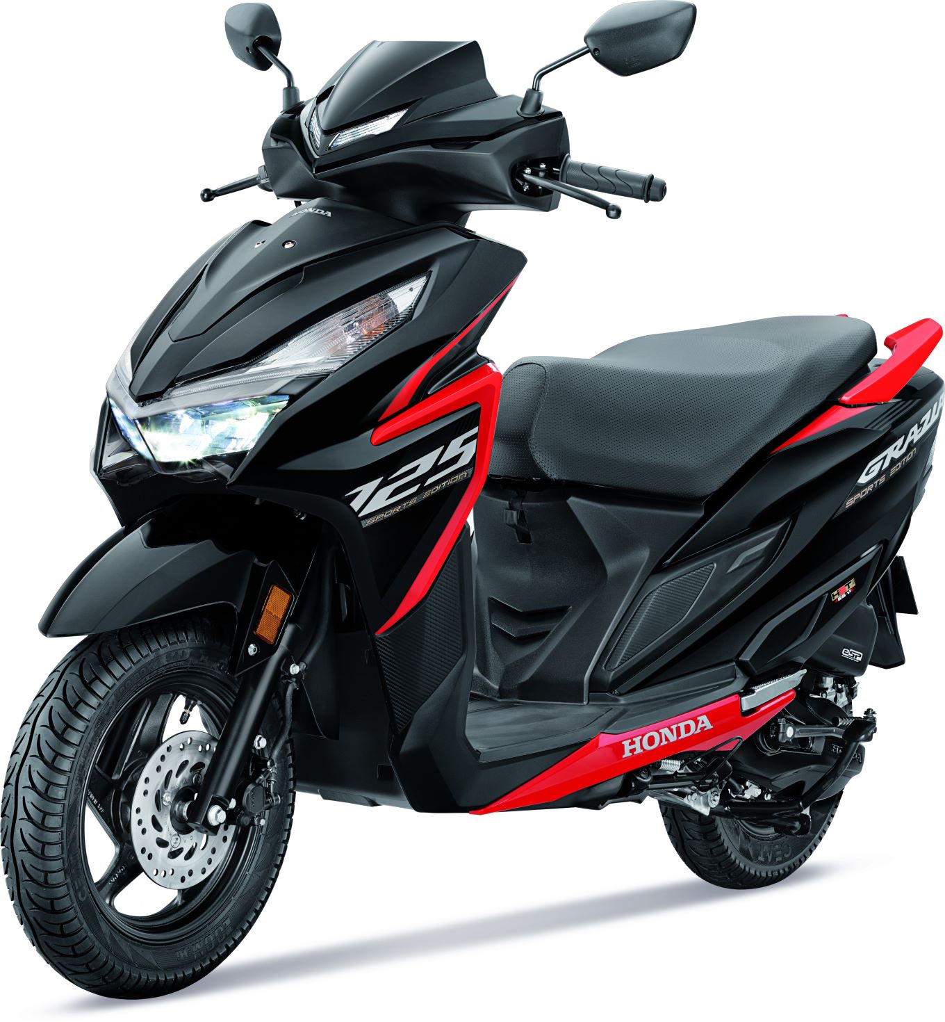 Sporty look clearance scooty