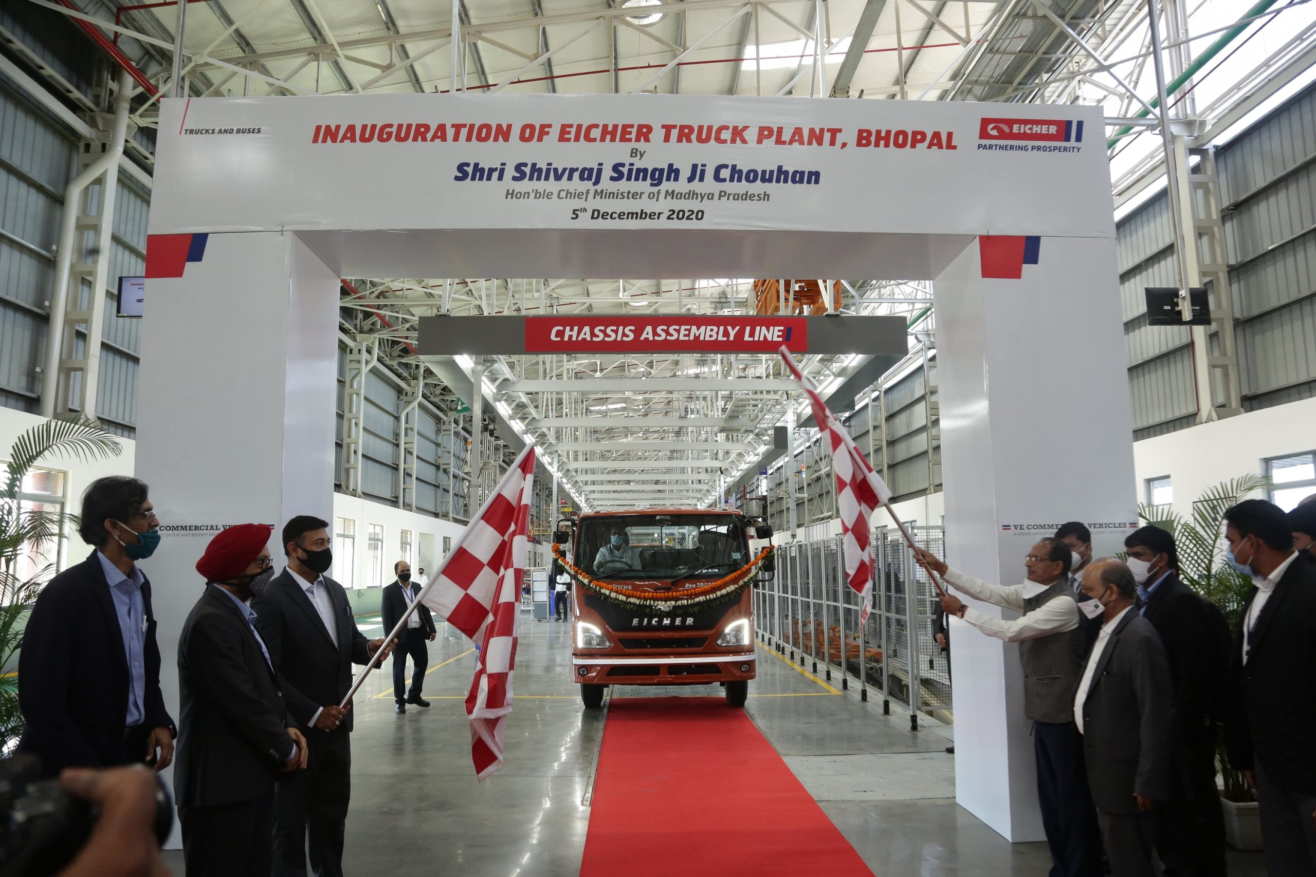 VE Commercial Vehicles commences production at Bhopal truck plant