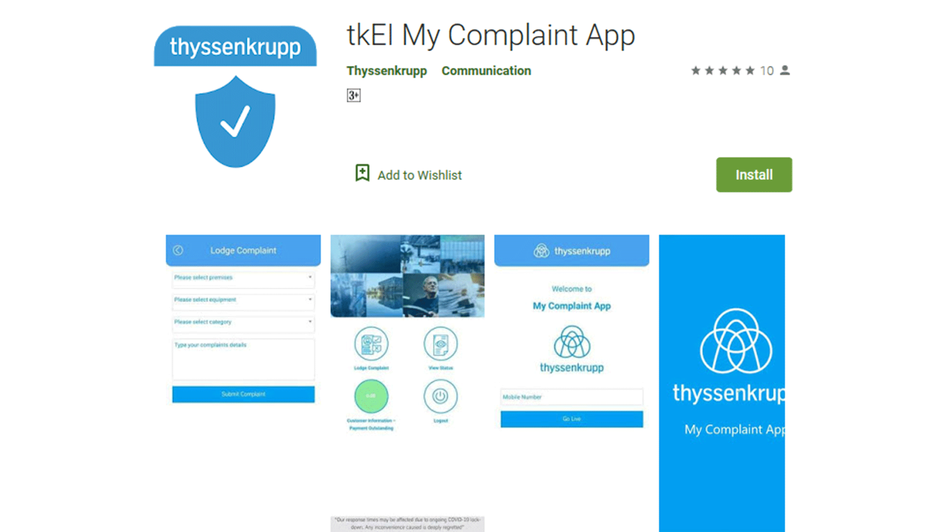 thyssenkrupp Elevator launches an app for customer assistance