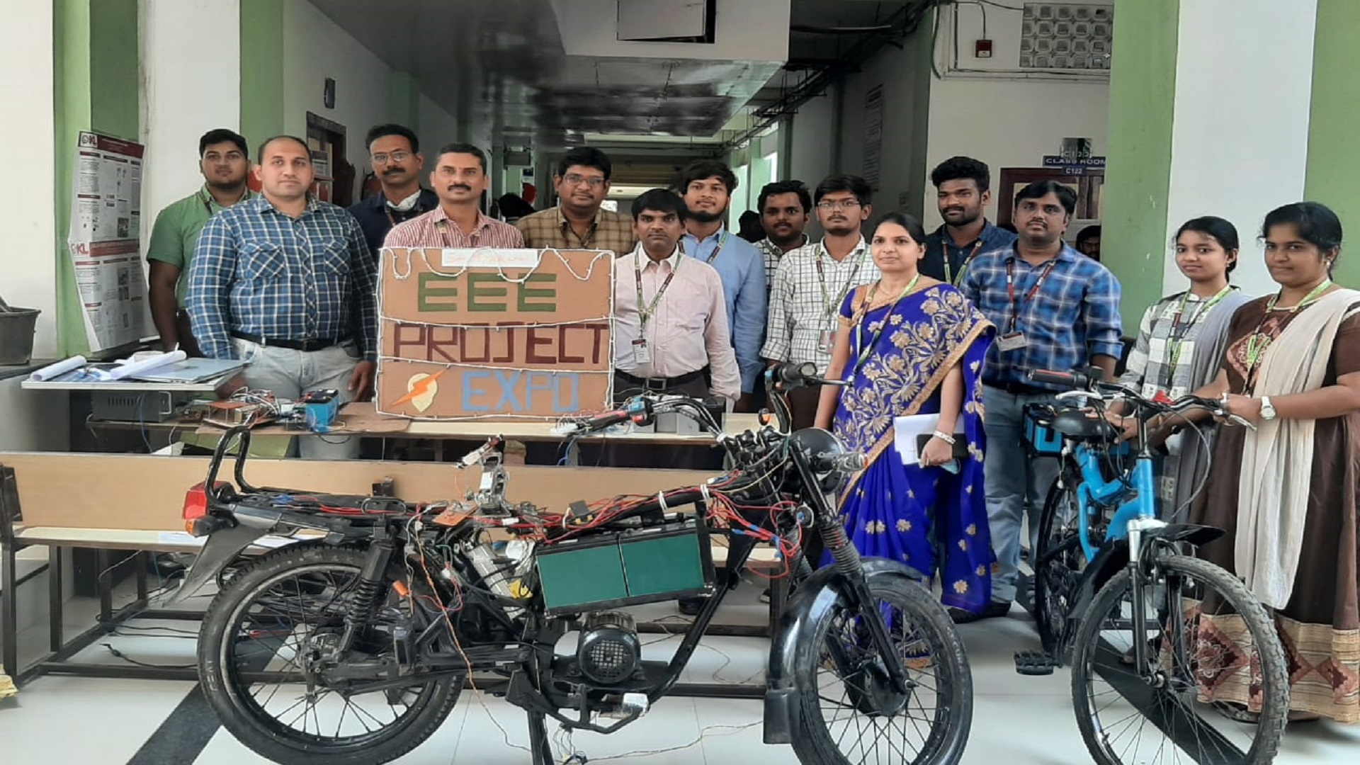 KL Deemed University students develop e-bike with wireless charging