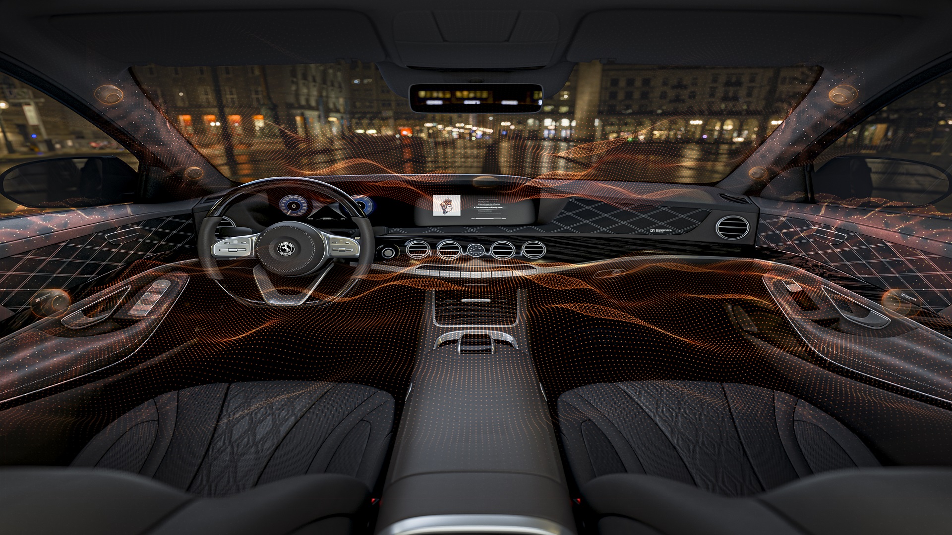 Continental, Sennheiser present a new audio system for the vehicle interior