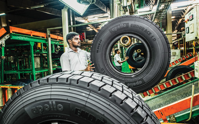 Apollo Tyres Lines Up Capex of Rs 2,600 cr for FY21, FY22