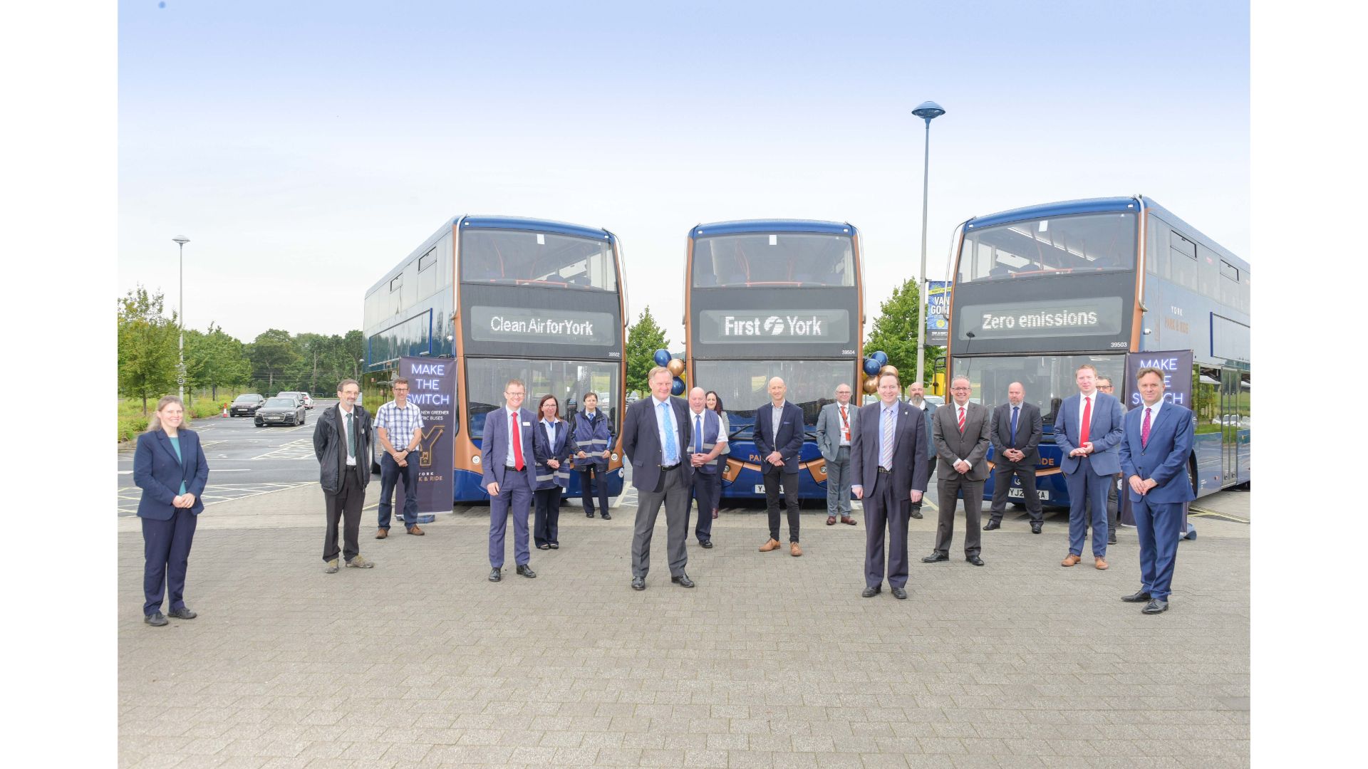 Optare delivers first of 21 battery-electric Metrodecker EV with First York