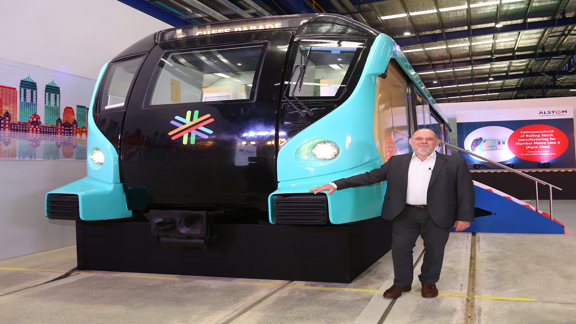 Alstom begins manufacturing of trainsets for Mumbai Metro Line 3