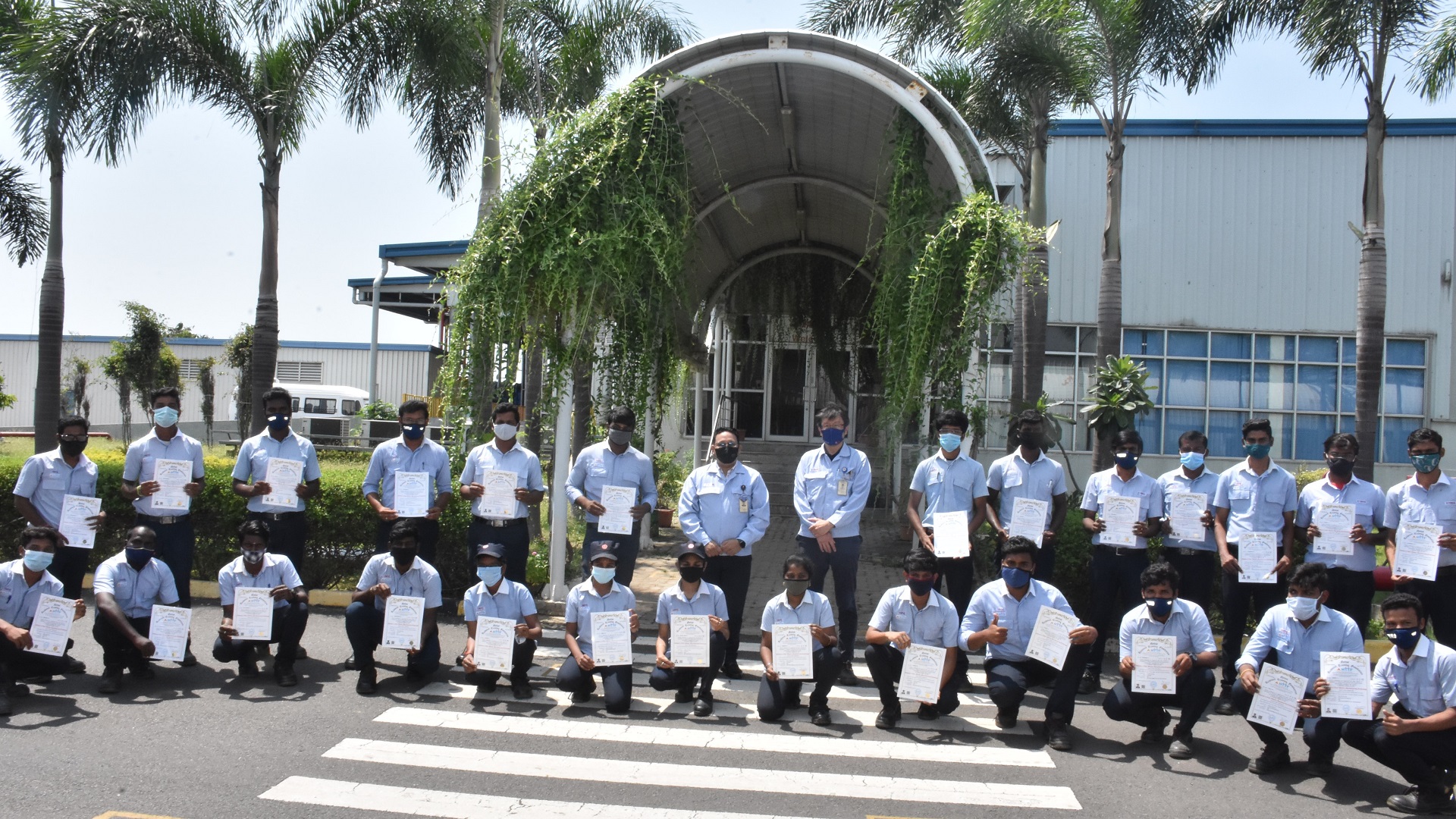 First batch of 27 students graduates from Yamaha Motor NTTF Training Centre (YNTC)