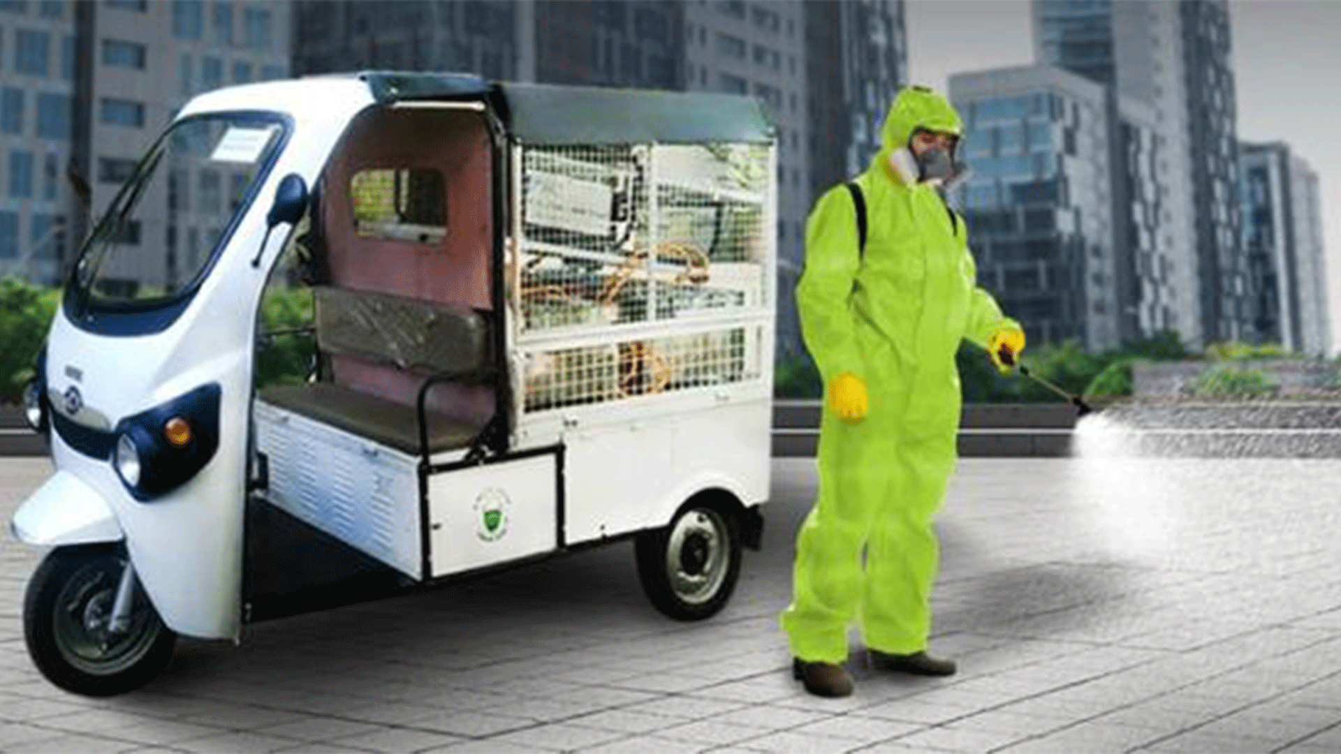 Kinetic Green launches fogging and spraying e-vehicles