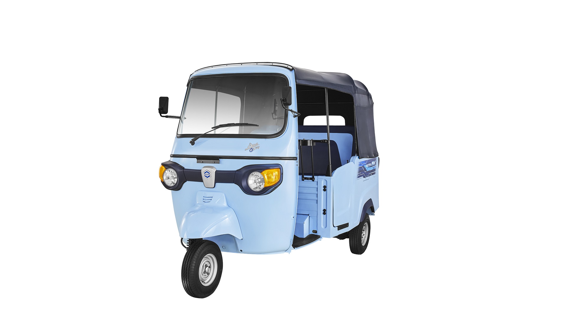 Piaggio showcases electric vehicles at the new EV zone in Gurugram