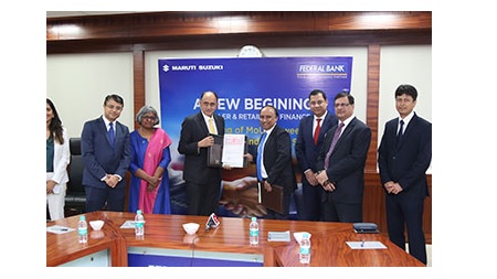 Maruti Suzuki, Federal Bank sign MoU