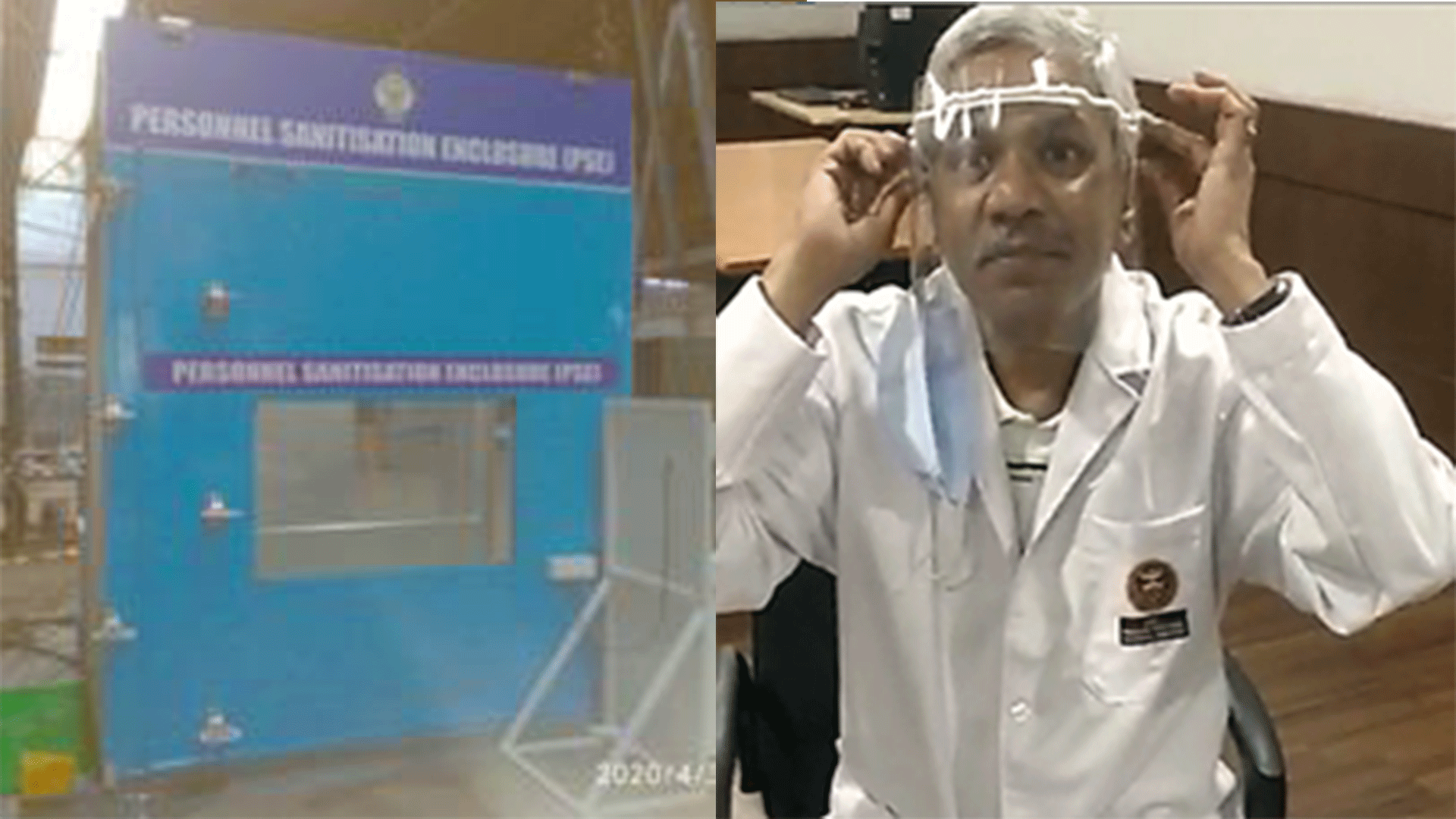 DRDO develops sanitisation enclosures and face shields