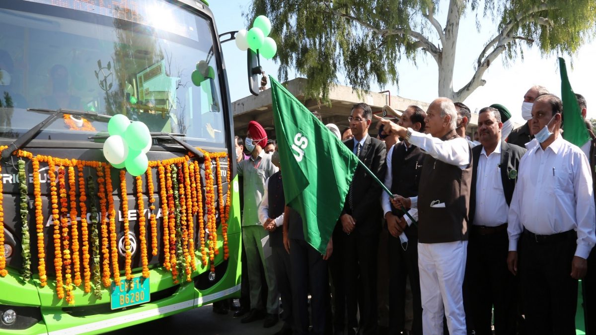 Switch Mobility Automotive to operate 40 electric buses in Chandigarh City