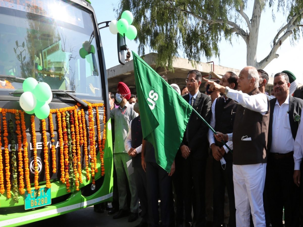 Switch Mobility Automotive to operate 40 electric buses in Chandigarh City