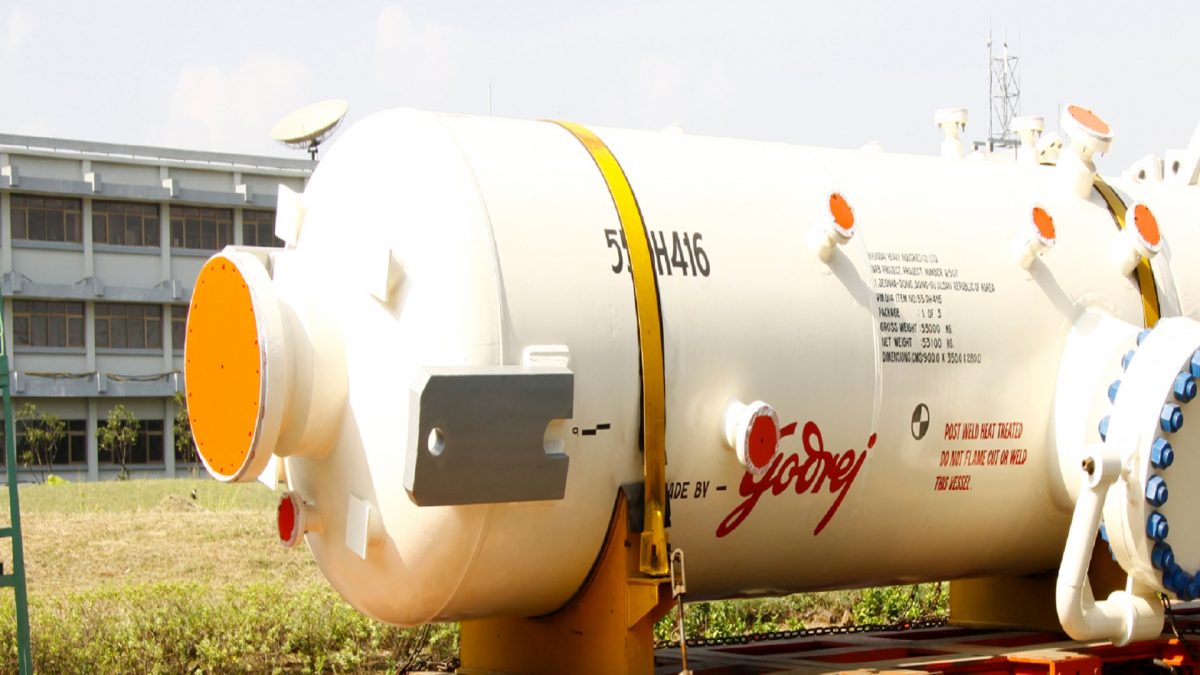 Godrej & Boyce supplies High-Pressure Separators for Clean Fuel Refinery Project in Thailand