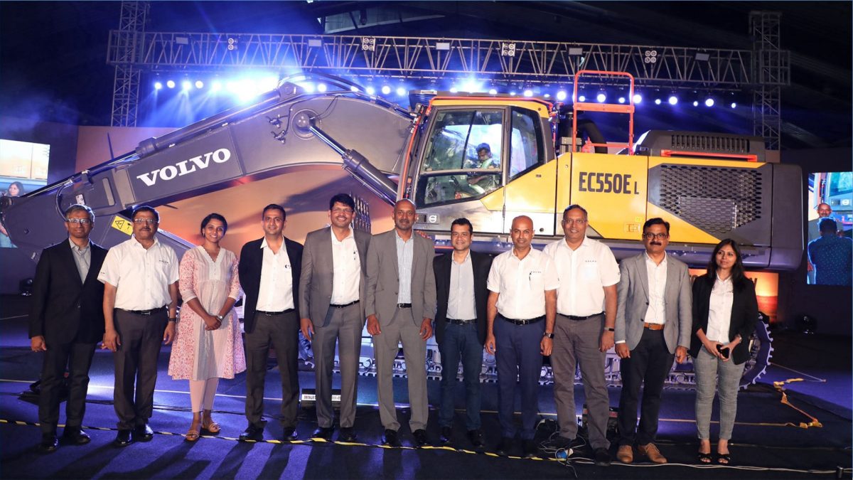 Volvo Construction Equipment launches EC550E excavator Manufacturing Today India