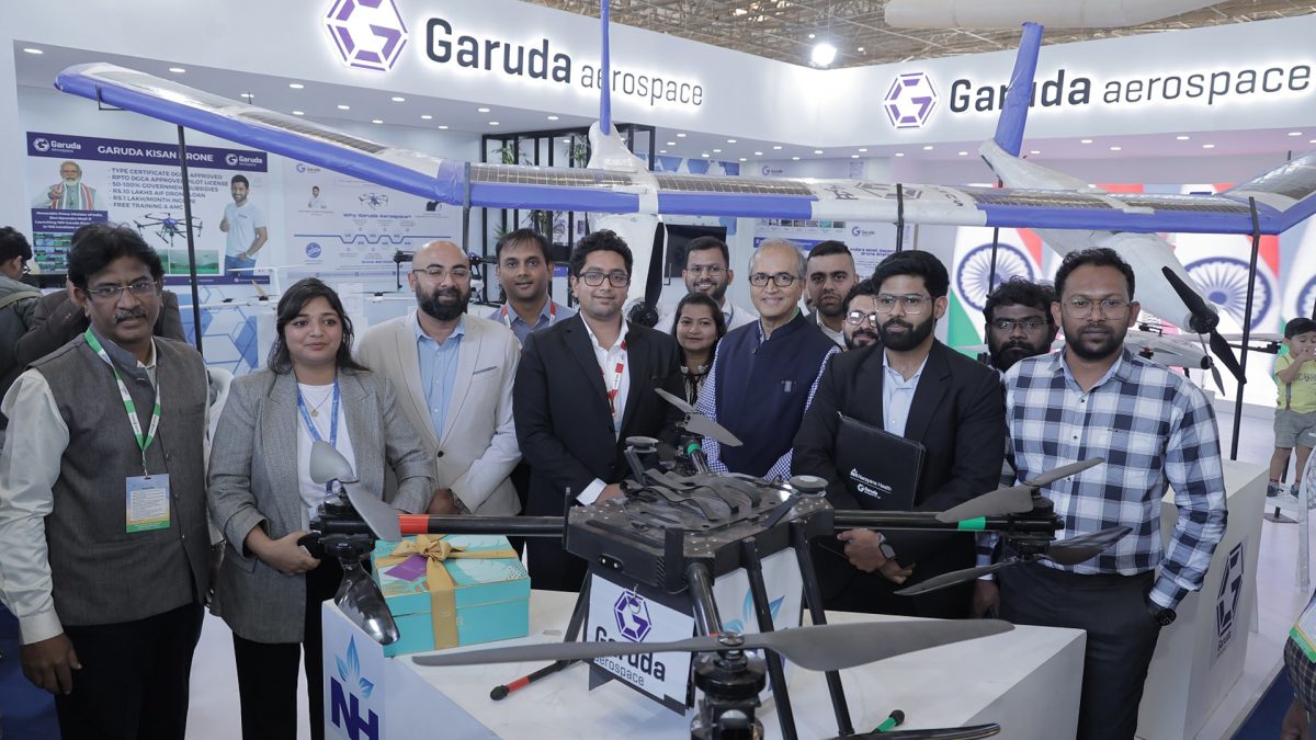 Garuda Aerospace and Narayana Health join hands to transport biomedical samples using Sanjeevani drones