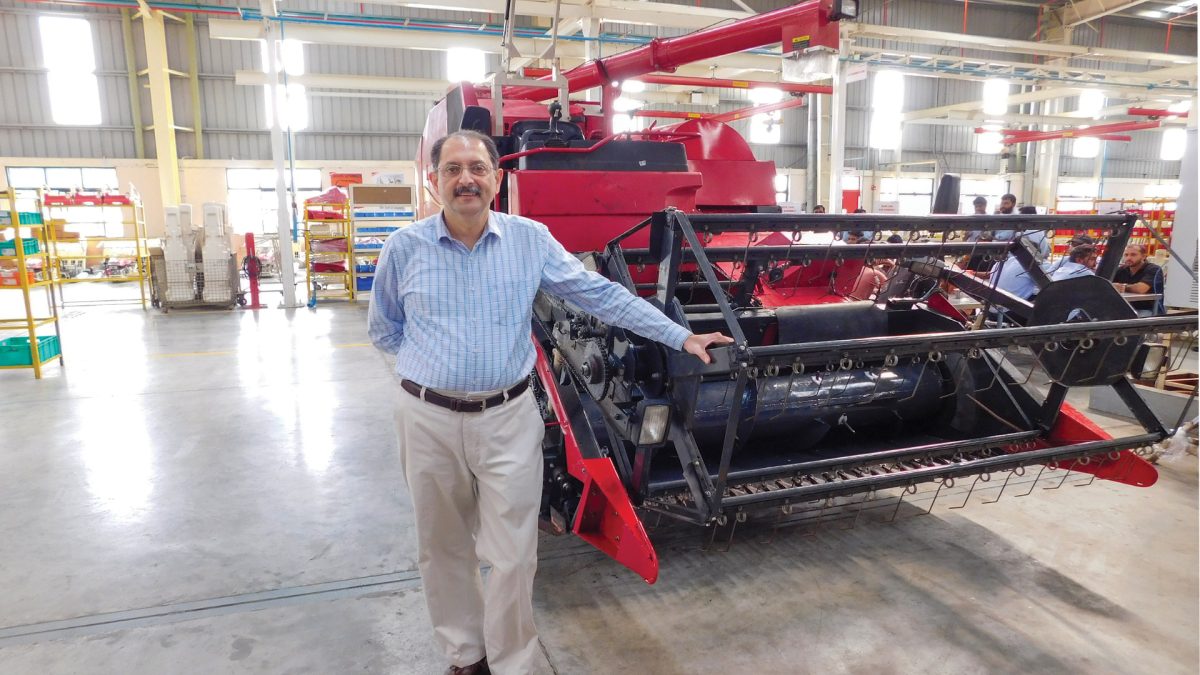 Kairas Vakharia, the Senior Vice President & Business Head of Farm Machinery at Mahindra & Mahindra