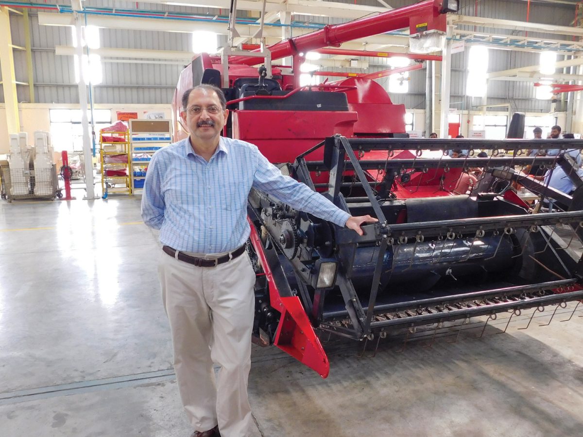 Kairas Vakharia, the Senior Vice President & Business Head of Farm Machinery at Mahindra & Mahindra