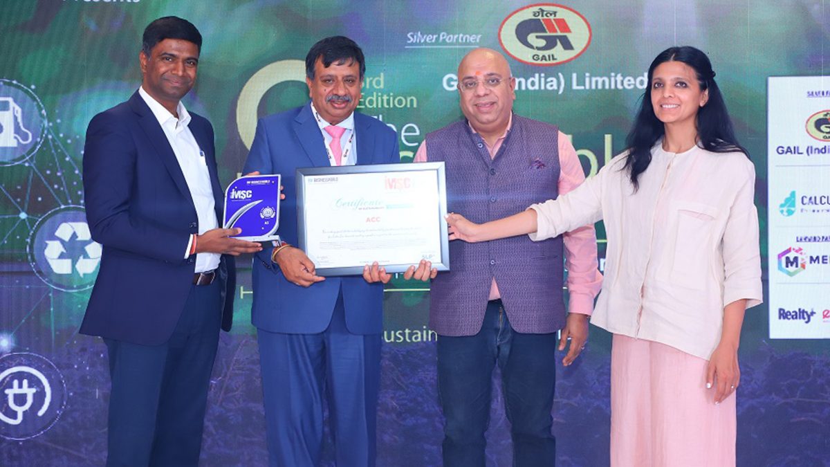 Ambuja Cements And ACC Celebrate Sustainable Achievement ...