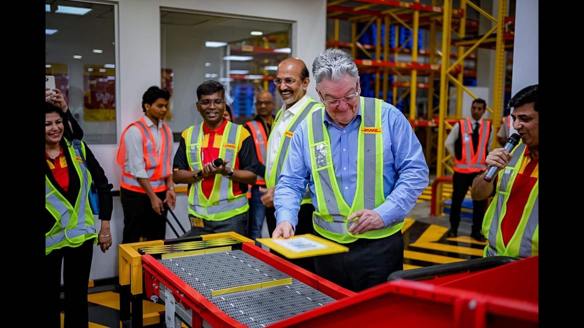 DHL Express inaugurates automatic shipment sorting hub in New Delhi ...