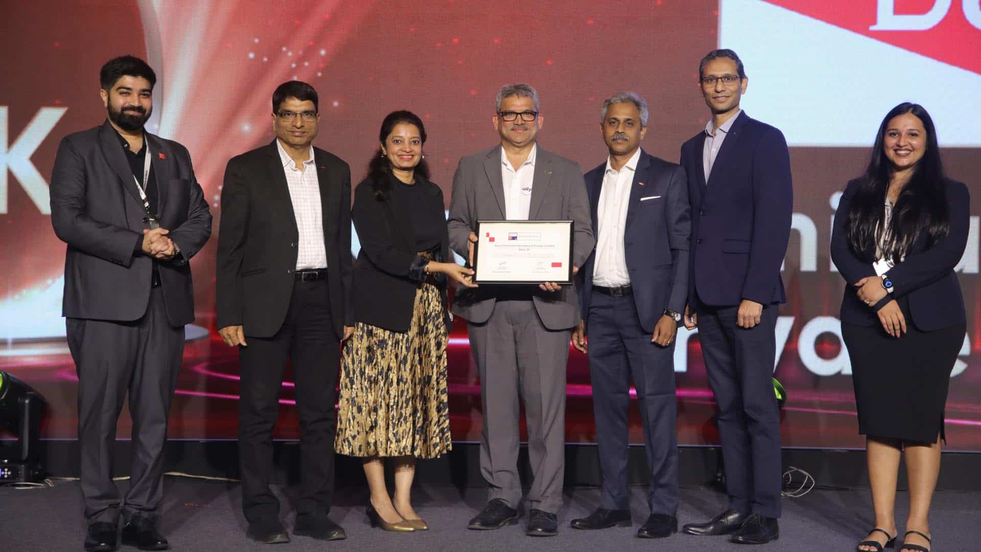 Dow Chemical India honoured among top 100 best Workplaces™ in Chemicals