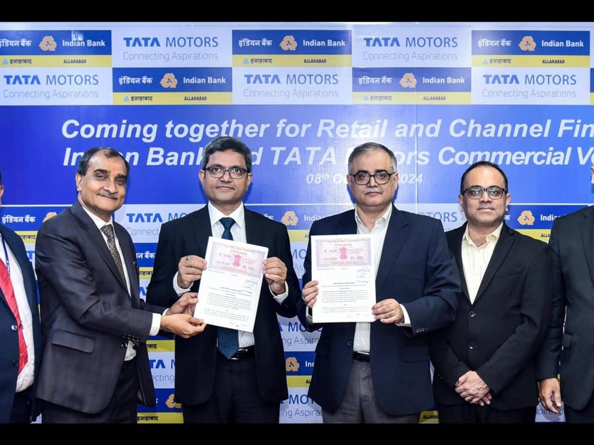 Indian Bank partners with Tata Motors to offer tailored financing for ...