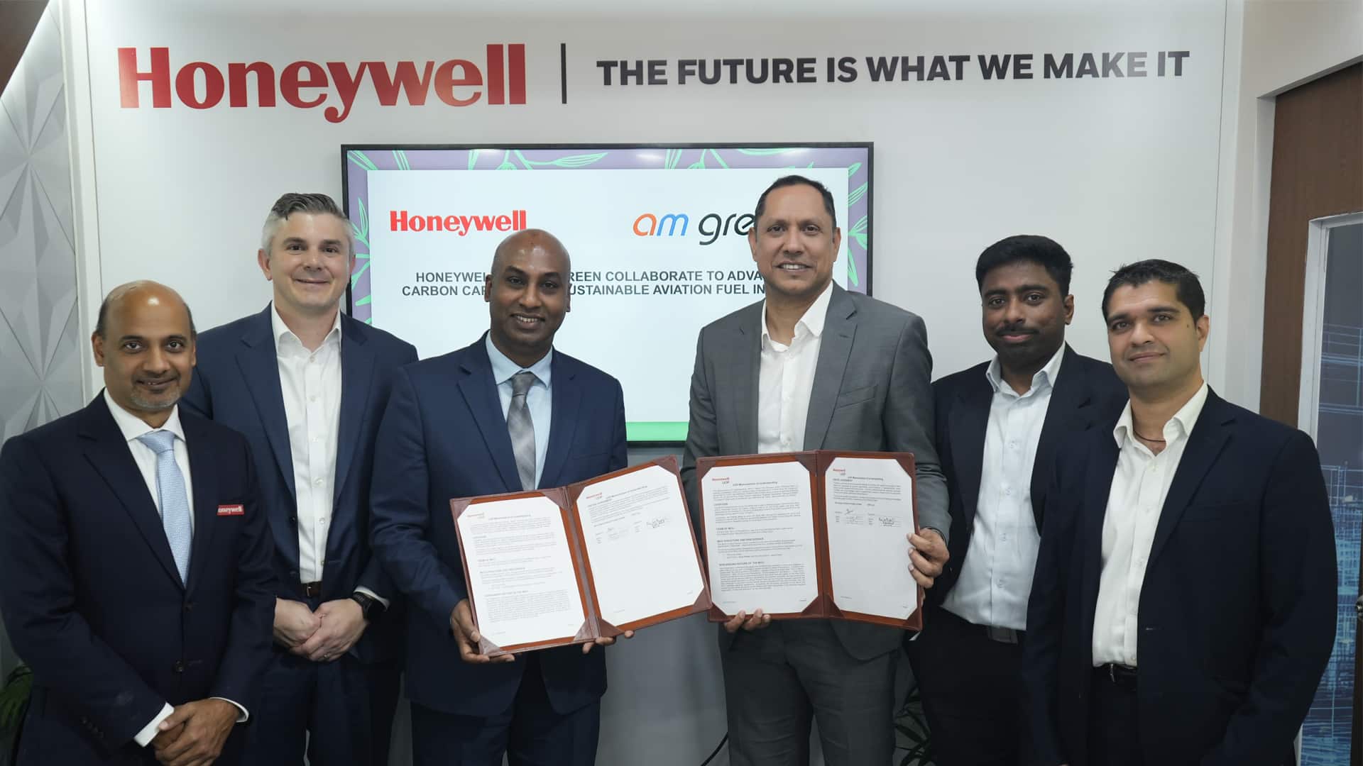 Honeywell and AM Green's Strategic Partnership for Sustainable Aviation Fuel in India