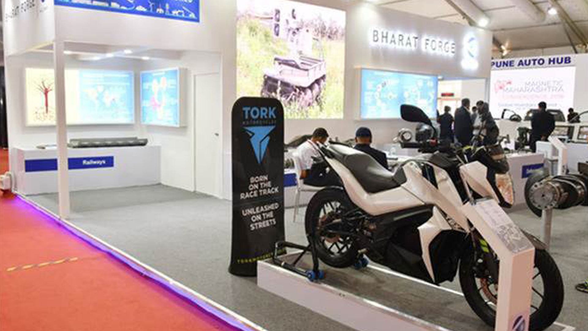 Tork Motors installs first EV charging station in Pune ahead of e